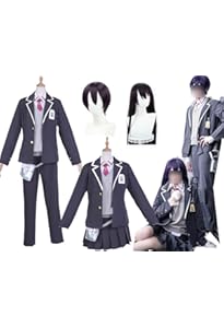 Amazon.co.jp: LUCKYCOS けんもち 剣持刀也 コスプレ 衣装 制服
